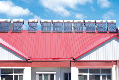 Jinan City Garden Solar Water Heater Project