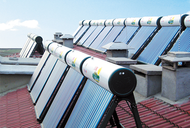 Weifang Reservoir Management Bureau Solar Water Heater Collective Installation Project